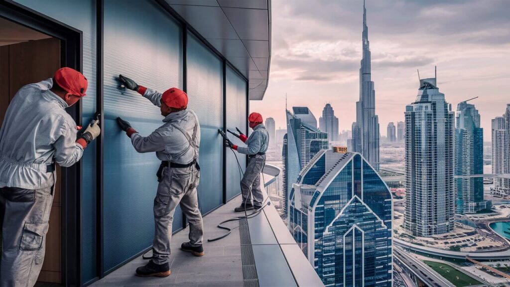 Commercial Blackout Window Film UAE