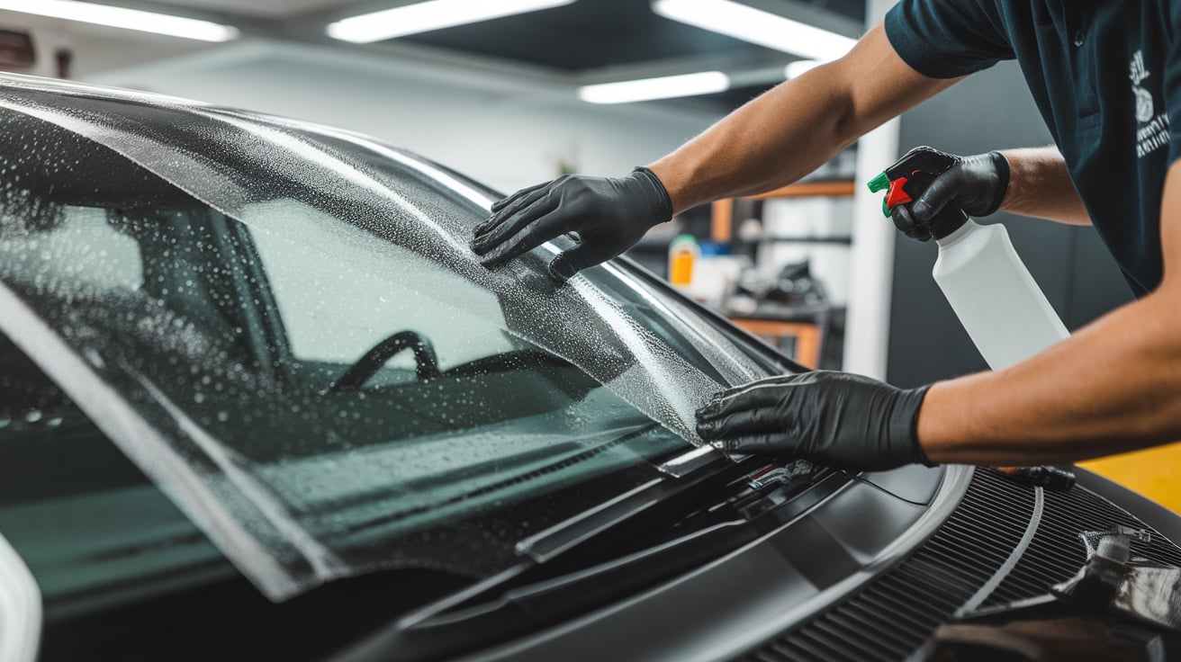  Old Window Tint Removing
