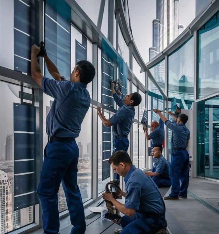 Commercial Privacy Window Tinting UAE